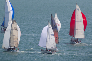Yachts sail around North Head during the Coastal Classic. Photo / File