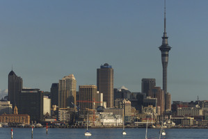 Auckland Council executives have travelled to New York, London, Zurich and Tokyo to arrange finance to pay for items ranging from trains to office furniture. Photo / Paul Estcourt
