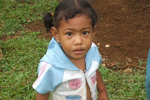 Sieni Ikamanu, 2, suffered a fractured shoulder, shattered pelvis and head injuries that proved fatal. Ambulance officers described her as flopping around 'like a rag doll'.