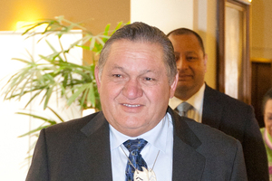 Maori King Tuheitia Paki. Photo / Greg Bowker