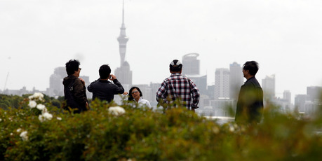 New Zealand's sights like the green of Mount Eden are special. Photo / Dean Purcell