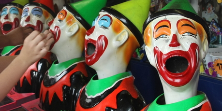 Feeding the clowns, the Ferris wheel and penny arcade games are part and parcel of an A&P show, along with Highland dancing and prize livestock. Picture / APN