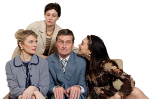 The Last of the Red Hot Lovers sees Barney Cashman (Peter Feeney) attempt an extra-marital affair. Photo / Supplied