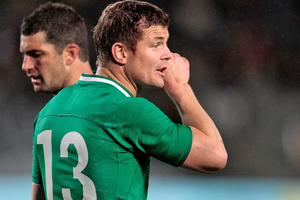 Brian O'Driscoll. Photo / Brett Phibbs