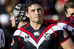 Warriors player Kevin Locke. Photo / Sarah Ivey