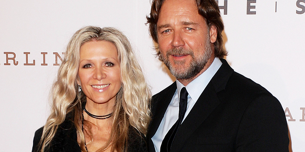 Danielle Spencer and Russell Crowe are splitting after nine years of marriage. Photo / AP