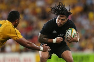 Ma'a Nonu in action during the third Bledisloe Cup test in Brisbane. Photo / Getty Images