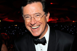 Stephen Colbert is set to make a cameo appearance in one of Peter Jackson's upcoming Hobbit films. Photo / AP