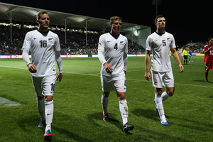 The All Whites have secured a friendly with China in Shanghai on November 14 as they build up for their final push at a place at the 2014 World Cup in Brazil. Photo / Getty Images.