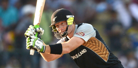 After a conversation with coach Mike Hesson last month, Martin Guptill agreed to 'put the bat in the cupboard for a few weeks'. Photo / Getty Images
