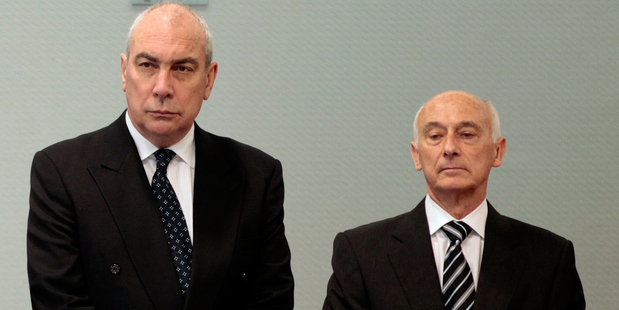 Gary Urwin (left) and Peter Steigrad. Photo / Brett Phibbs