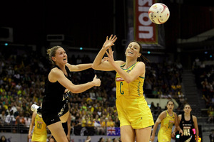 Casey Williams and Natalie von Bertouch compete fiercely on the court, but have recently been under an injury cloud. Photo / Getty Images