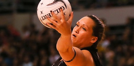 Shooter Cathrine Latu is experiencing difficulties without Temepara George. Photo / Getty