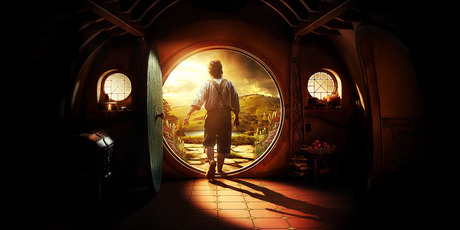 Peter Jackson's film interpretation of Bilbo's hobbit hole. Photo / Supplied