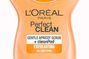 L'Oreal Perfect Clean Gentle Apricot Scrub - $12.99. Photo / Supplied