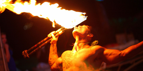 A Hawaiian fire dance performance was one of the items Auckland ratepayers have helped pay for on Auckland Council credit cards.