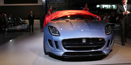 F-Type roadster. Photo / David Linklater