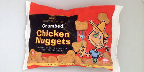 Signature Range Crumbed Chicken Nuggets - $13.95 for 1 kg. SUPPLIED Wendly Nissen 23rd October 2012