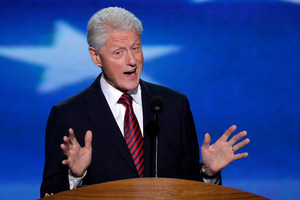 Former President Bill Clinton. Photo / AP