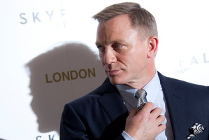 Daniel Craig poses for photographs at the 'Skyfall' photo call at the Dorchester Hotel in central London. Photo / AP