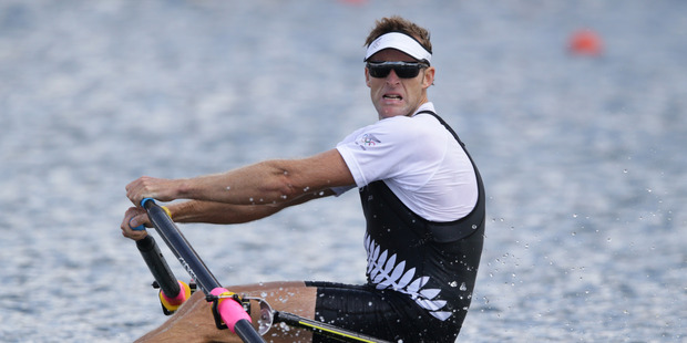 Mahe Drysdale says he's not interested in coaching: "I think I'd always rather be out there on the water myself." Photo / Brett Phibbs