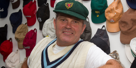 Martin Crowe's spirits have been boosted by messages of support from around the world "and some beautiful words" from friends as well. Photo / Paul Estcourt
