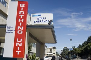 Birthing Unit at Middlemore Hospital, where Neha Narayan snatched a baby in January. Photo / NZ Herald