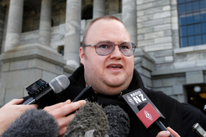 Kim Dotcom. Photo / Mark Mitchell
