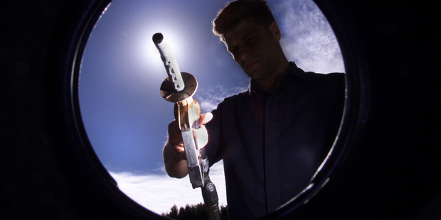The air/water fuel uses renewable sources and is carbon neutral. Photo / NZ Herald