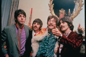 The Beatles - Paul McCartney, Ringo Starr, John Lennon and George Harrison. Photo / File