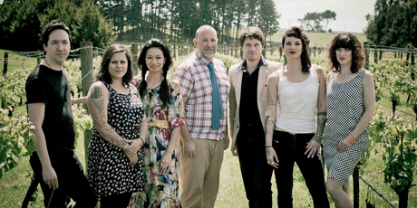 Fat Freddy's are hitting the wine trail with The Adults, Anika, Boh and Hollie Smith. Photo / Supplied