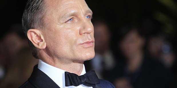 Daniel Craig attends the premiere of Skyfall in London. Photo / AP