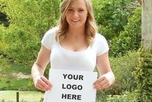 Anna Cudby wants to advertise your message. Photo / Supplied
