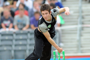 If Adam Milne is to become more than a Twenty20 specialist for New Zealand, the Sri Lanka tour is where it will happen. Photo / Getty Images.
