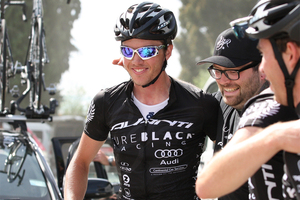 Mike Northey has won the Tour of Southland after overturning a 17 second deficit on this afternoons final stage from Winton to Invercargill. Photo / Dianne Manson.