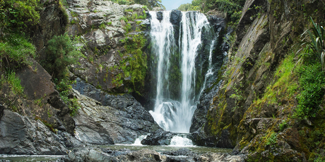 Piroa Falls, Waipu. Photo / Paul Gordon
