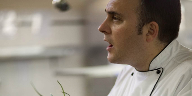 Planet Restaurant's executive chef Rudi Liebeberg in Cape Town South Africa. Photo / Publicity Handout