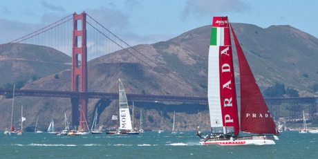Prada Team Luna Rossa Pirhana. Photo / NZ Herald