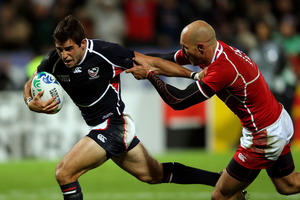 The US will play Russia in an unusually busy month for second tier rugby nations. Photo / Getty Images