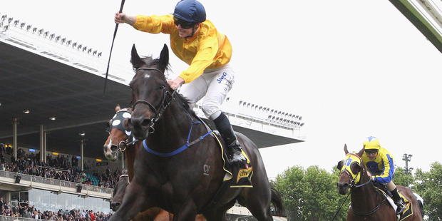 Silent Achiever proved too strong in the Crystal Mile at Moonee Valley on Saturday. Photo / Getty Images