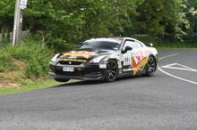 Defending Targa NZ winners Tony Quinn and Naomi Tillett. Photo / Groundsky Photography 