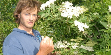 Mark Dillon was inspired to make his own elderflower fruit drink after tasting one while in Europe. Photo / Supplied