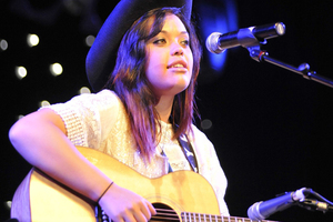 Kylie Price says she always wanted to stay in New Zealand's Got Talent. Photo / Otago Daily Times