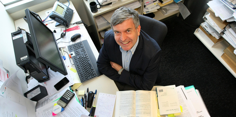 Professor Craig Elliffe, professor of Taxation Law and Policy, pictured at the Owen Glenn building, Auckland Business School. Photo / Chris Gorman