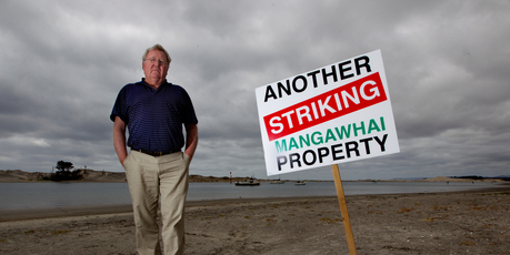 Mangawhai Ratepayers and Residents Association chairman Bruce Rogan is leading the rates revolt. Picture / Steven McNicholl