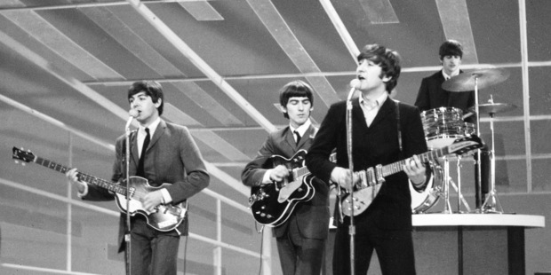 The Beatles, Paul McCartney, George Harrison, John Lennon, and Ringo Starr. Photo / Supplied