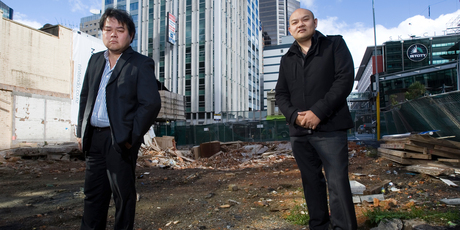 John Chow and Michael Chow. Photo / Paul Estcourt