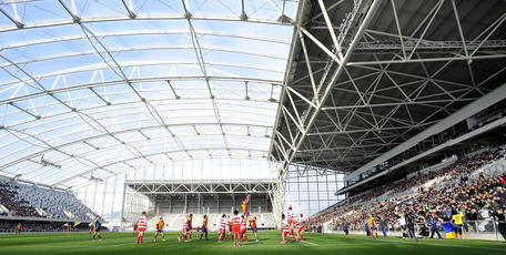 Forsyth Barr Stadium's finances are not sustainable, says Dunedin Mayor Dave Cull. Photo / NZPA