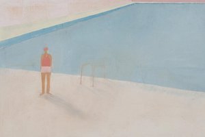 Freyberg Pool, 2007 by artist Kate Small at Anna Miles Gallery. Photo / Supplied