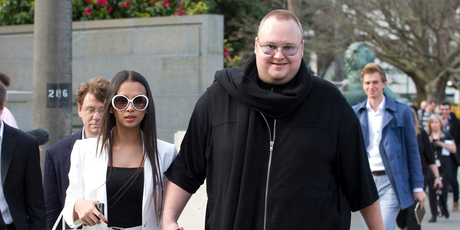 Dotcom's new site 'Mega' overloaded during launch. Photo / Mark Mitchell
